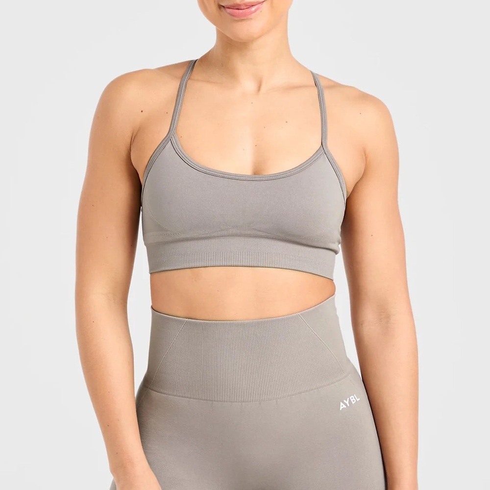 AYBL Seamless Sports Bra Gray Size M